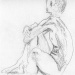 Life drawing: 10-minute pose
